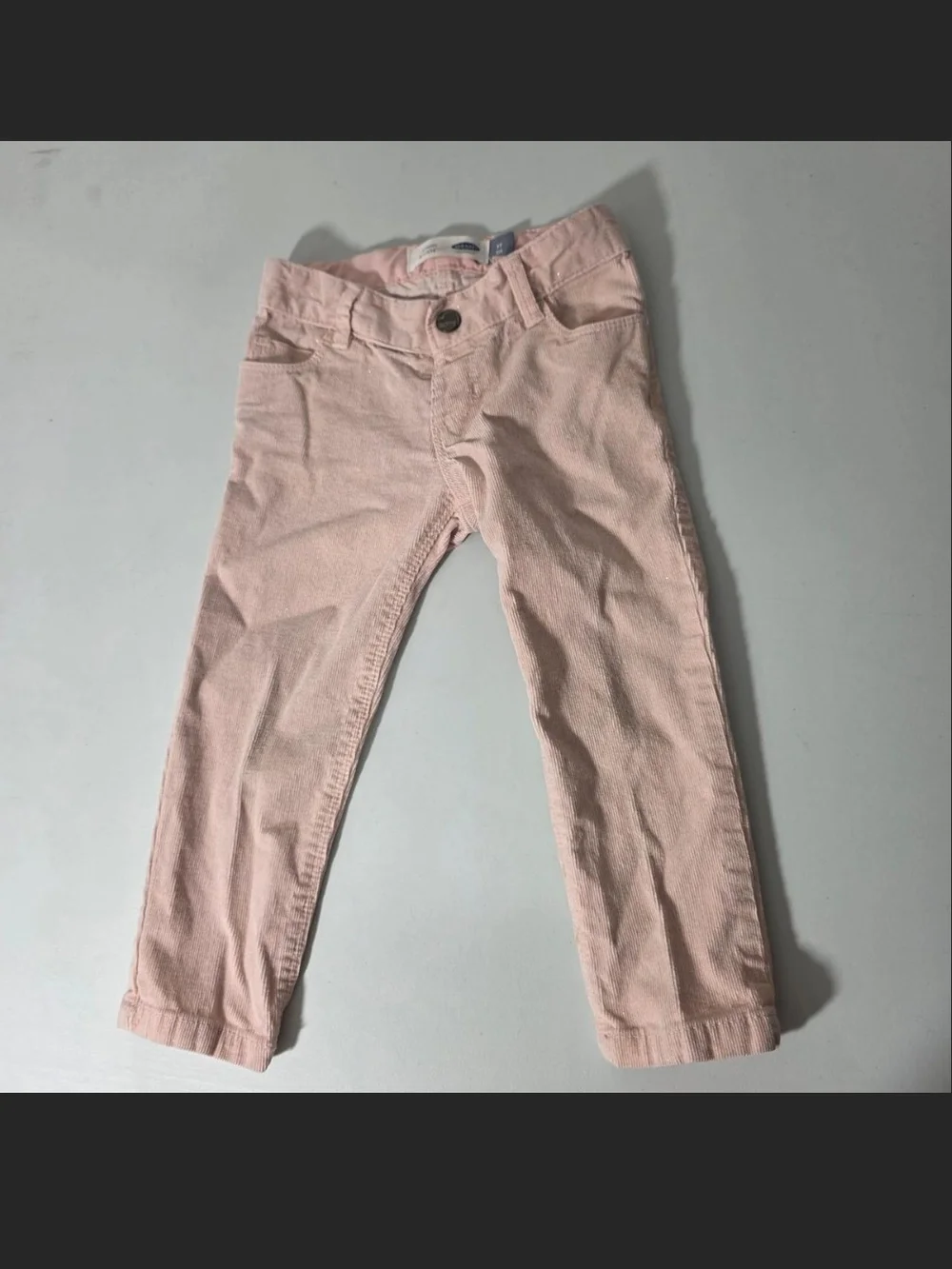 Old Navy Light Pink Straight-Leg Kids Jeans